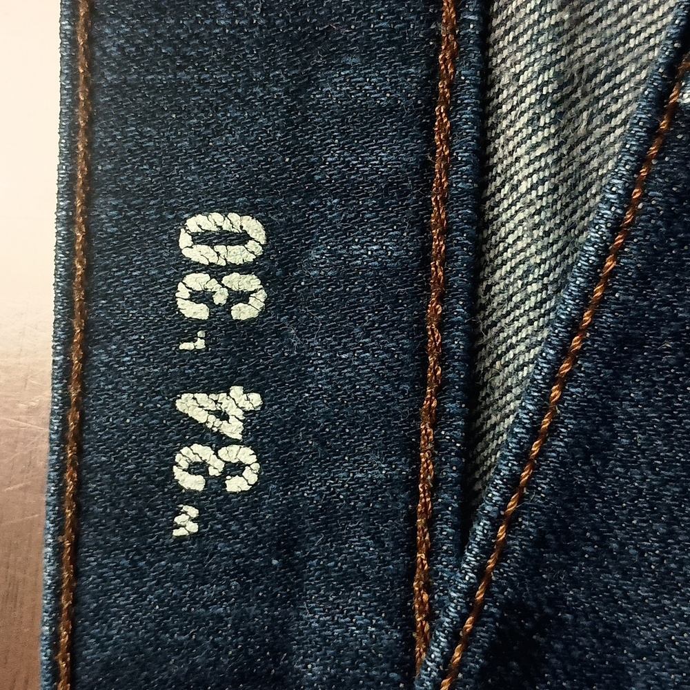 Good Fellow Denim Blue Jeans in good condition. Men's size 34 X 30 - Picture 5 of 7